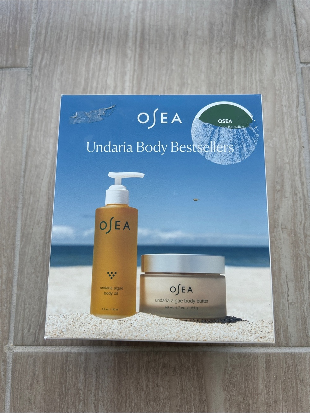 OSEA Undaria Algae Body Oil — Hydrating Amber Body Oil